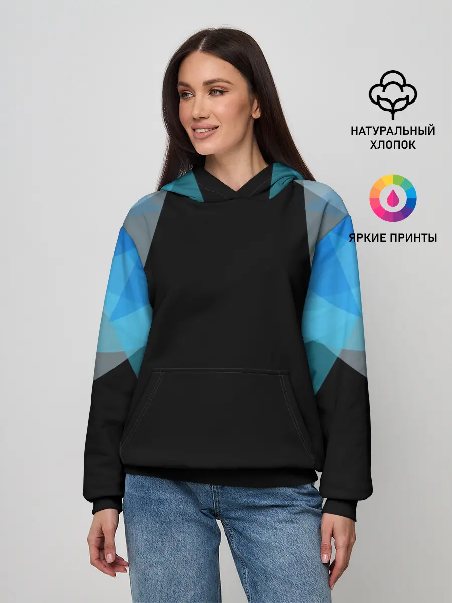 Женское худи / Геометрия