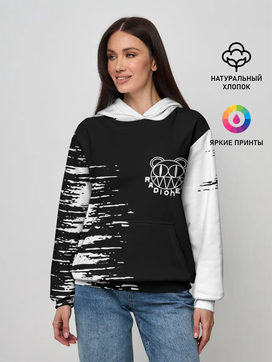 Женское худи / radiohead