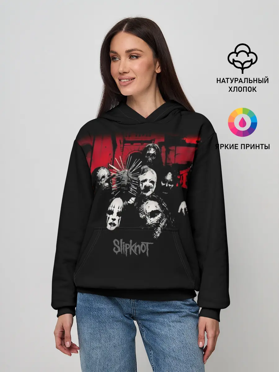 Женское худи / Slipknot Группа