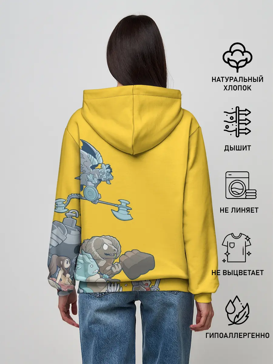 Женское худи / RUN HERO RUN