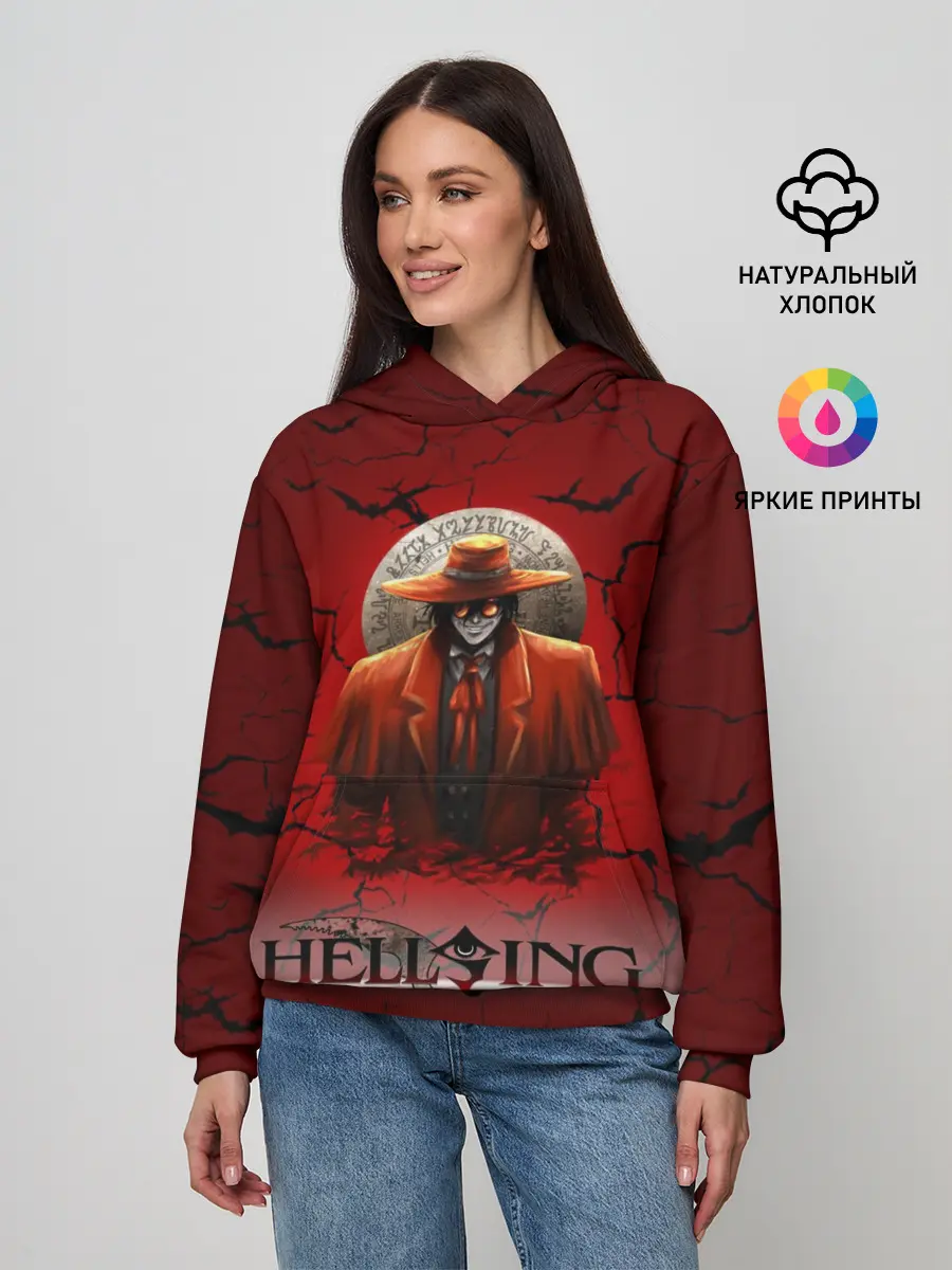 Женское худи / HELLSING $$$