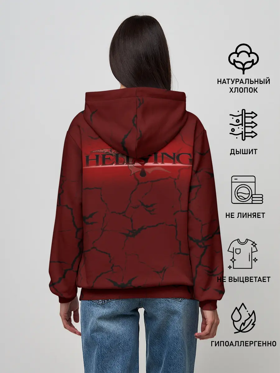 Женское худи / HELLSING $$$