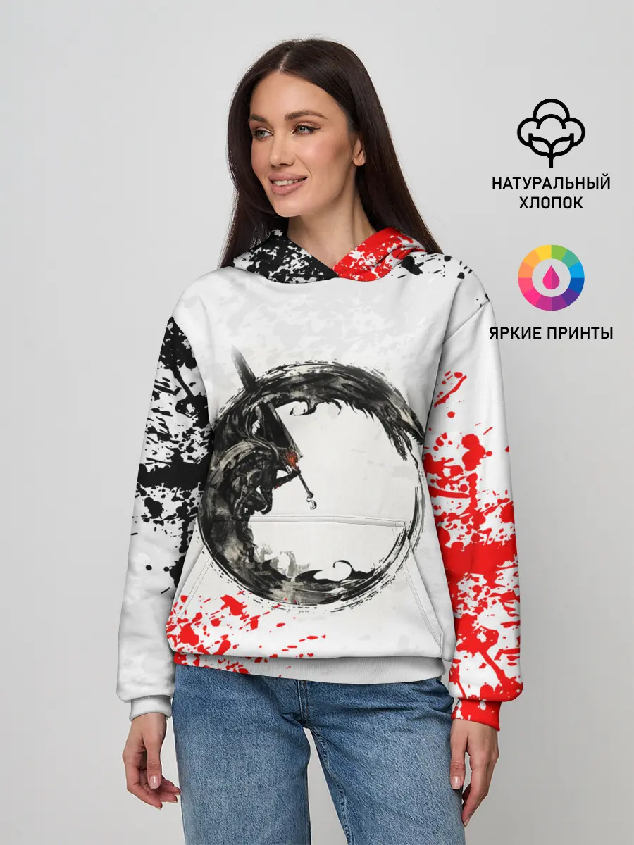 Женское худи / Берсерк в круге