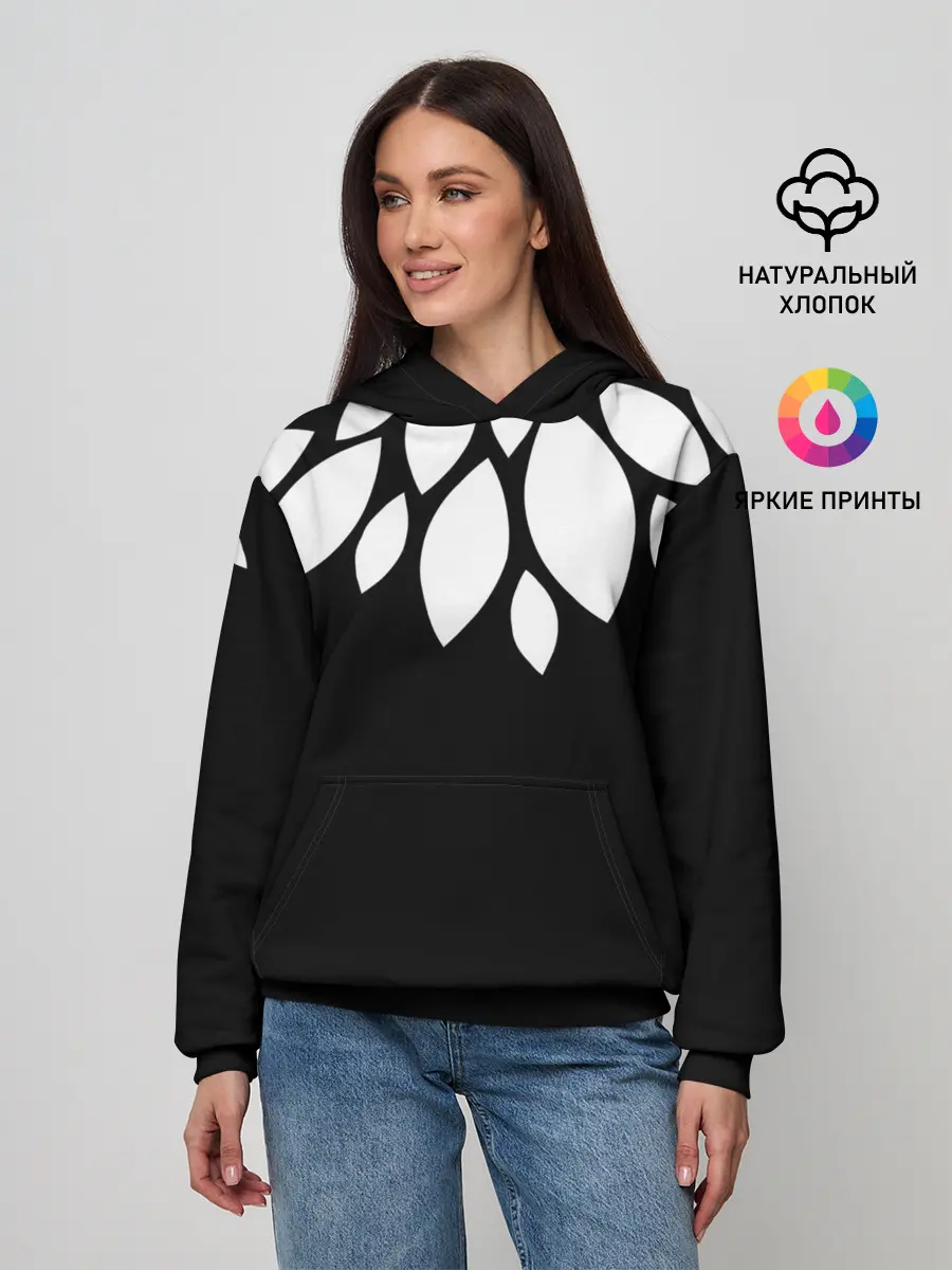 Женское худи / Лепестки