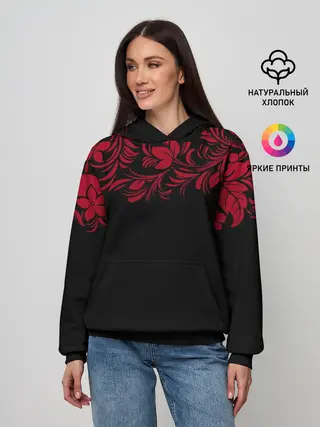 Женское худи / Цветы