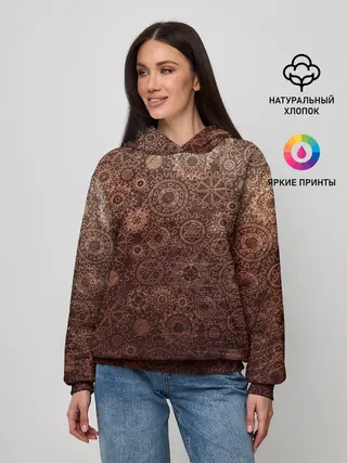 Женское худи / Шестеренки