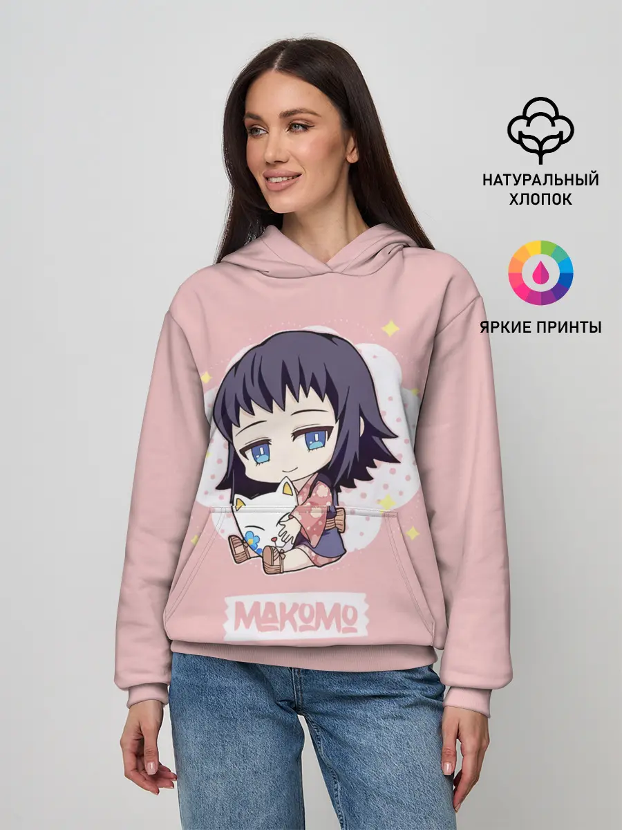 Женское худи / Makomo | Kimetsu no Yaiba