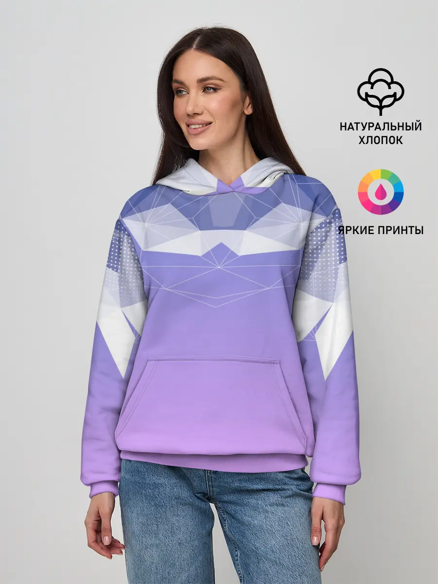 Женское худи / Геометрия