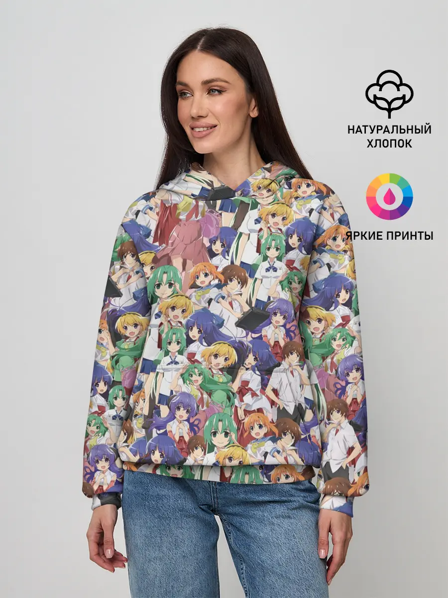 Женское худи / Аниме Когда плачут цикады