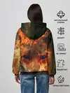 Женское худи / Огненная лиса