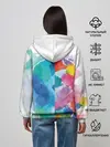 Женское худи / Акварель