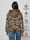 Женское худи / Snake Skin