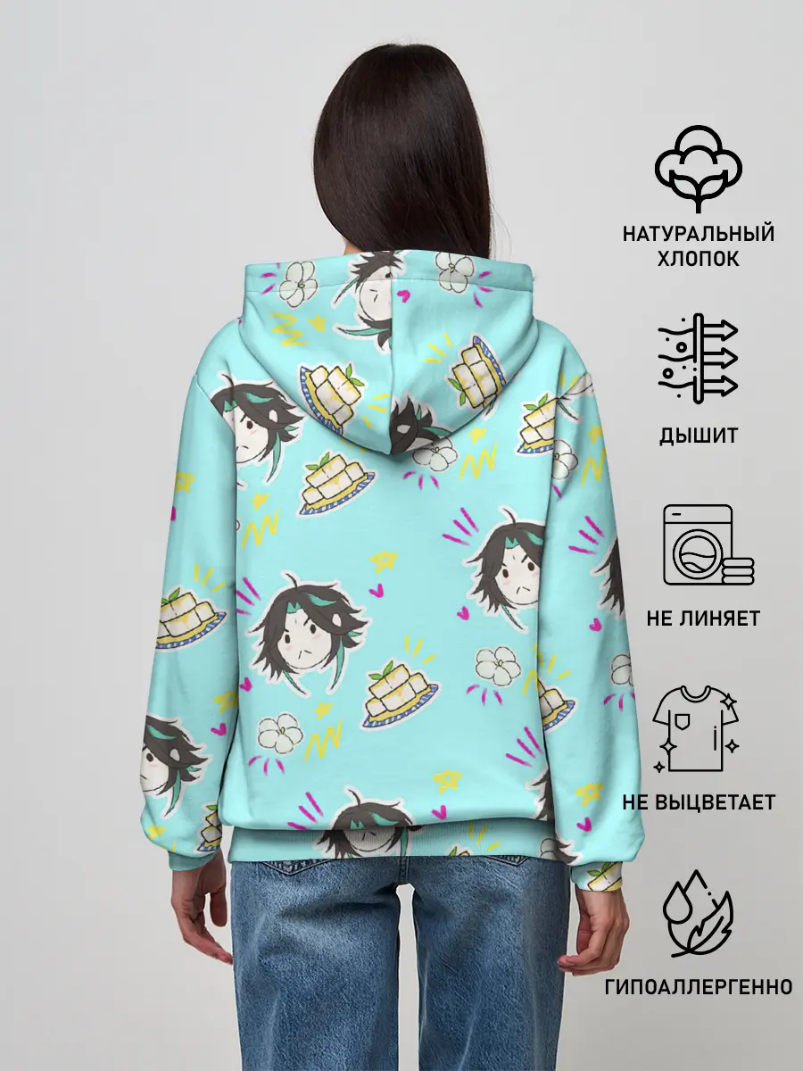 Женское худи / Сяо и тофу