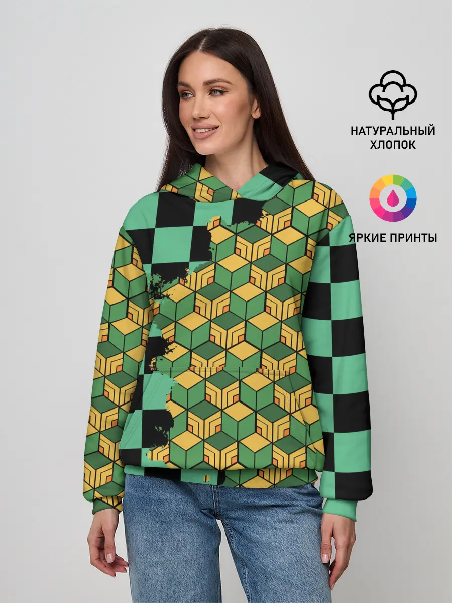 Женское худи / ТАНДЖИРО И ТОМИОКА