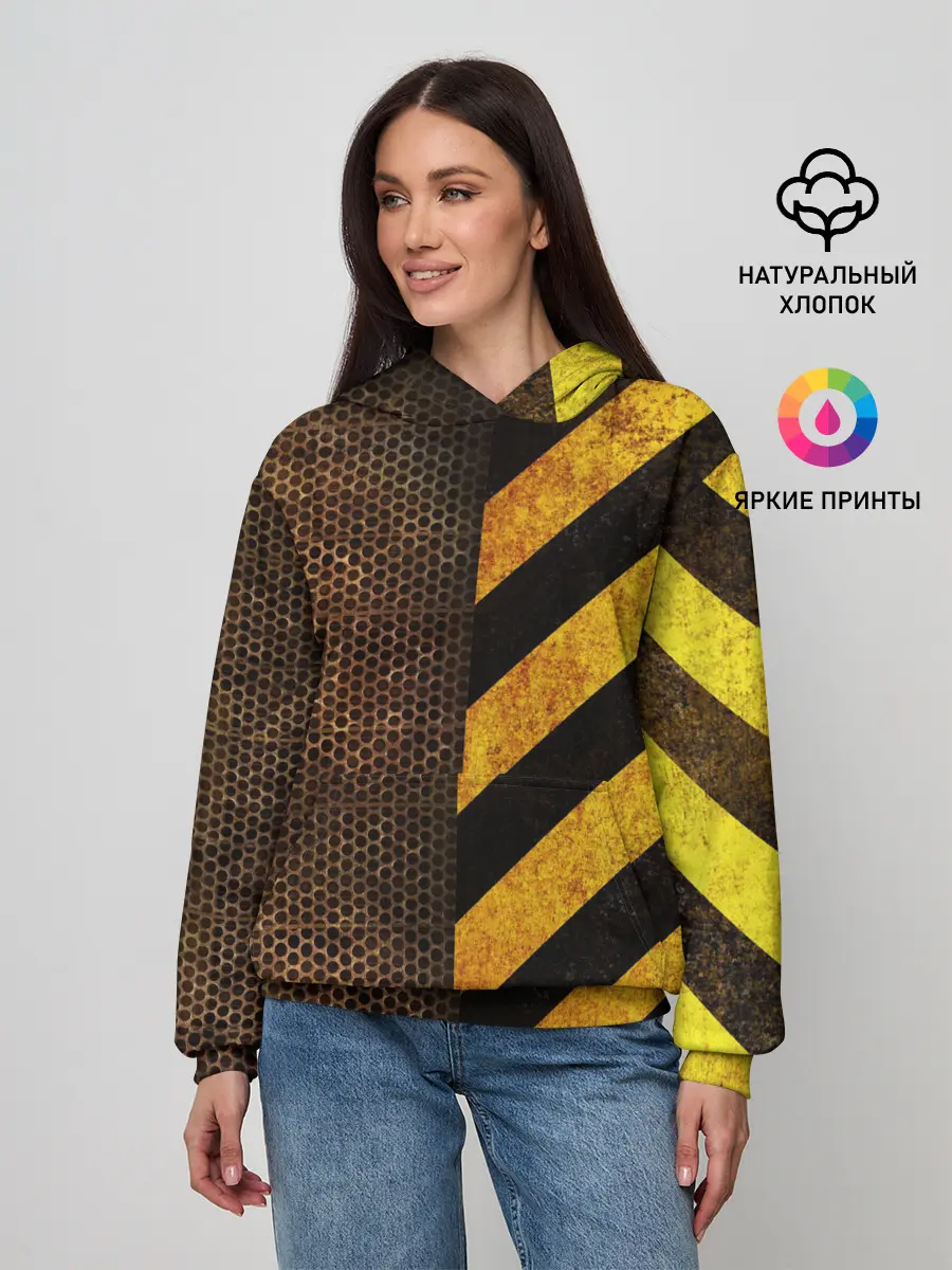 Женское худи / Metal Barrier