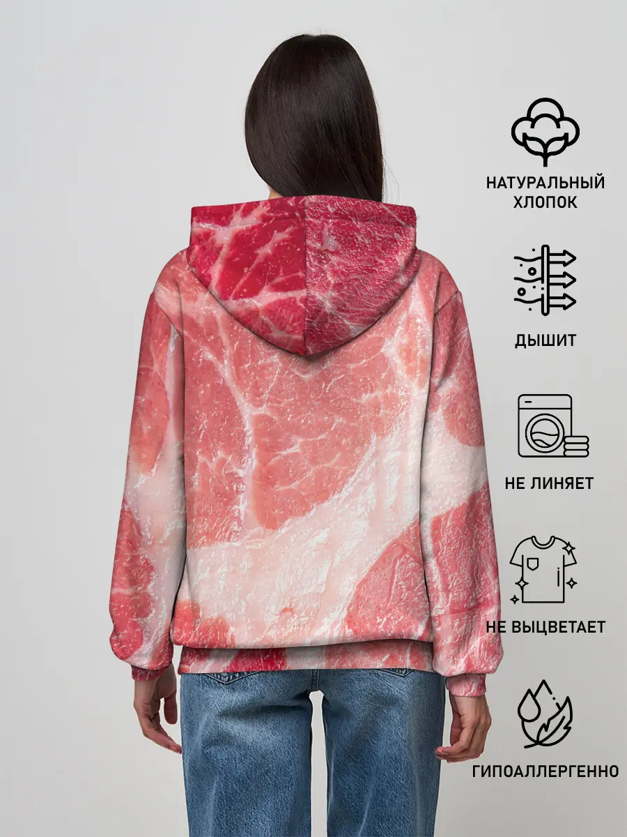 Женское худи / МЯСНИК