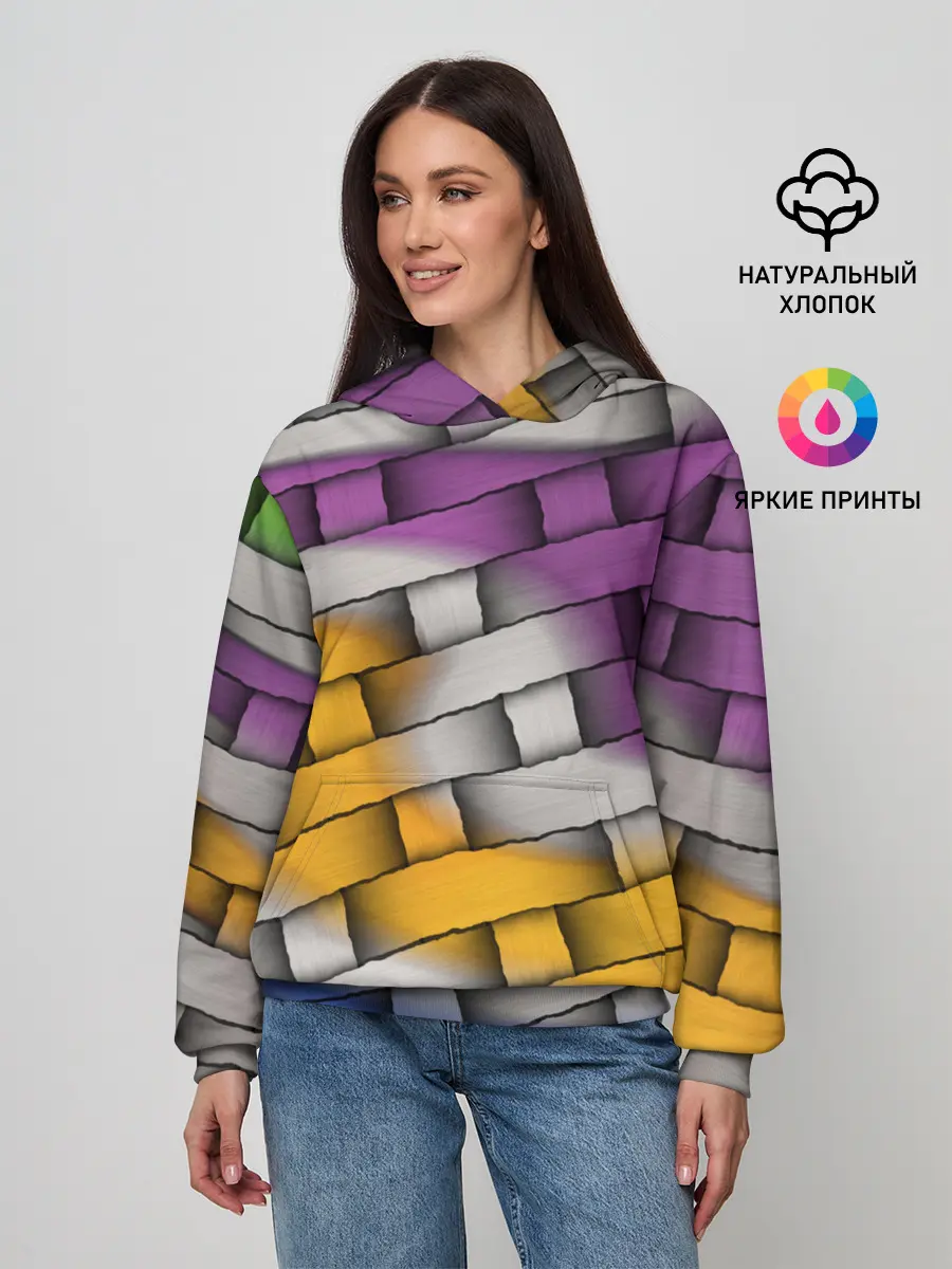 Женское худи / АБСТРАКТ