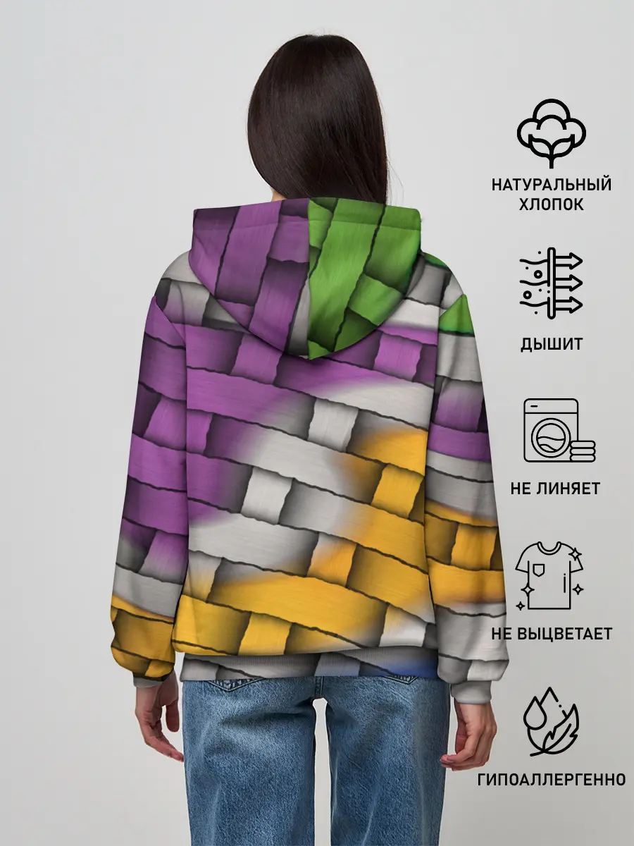 Женское худи / АБСТРАКТ