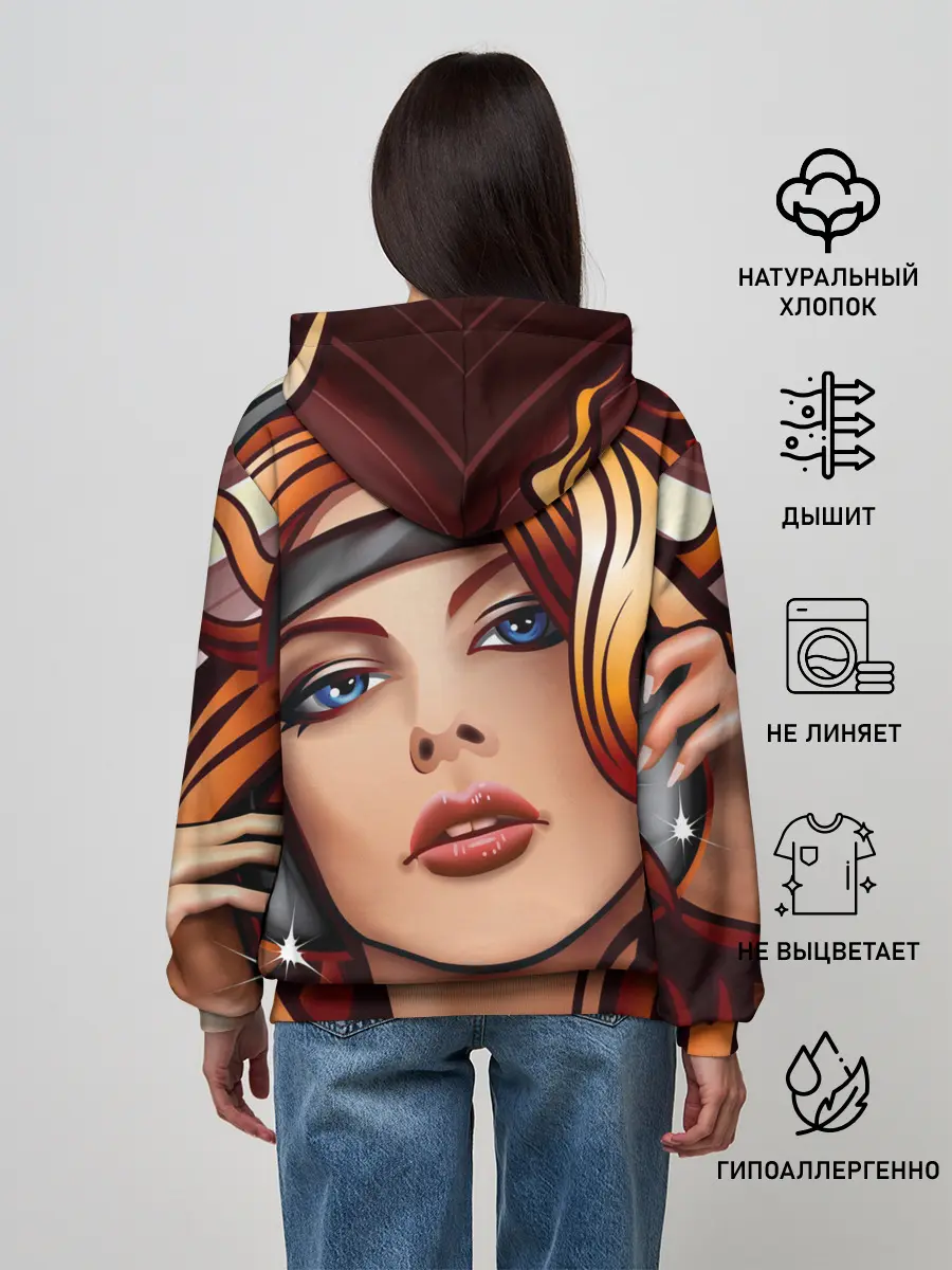 Женское худи / ДЕВУШКА