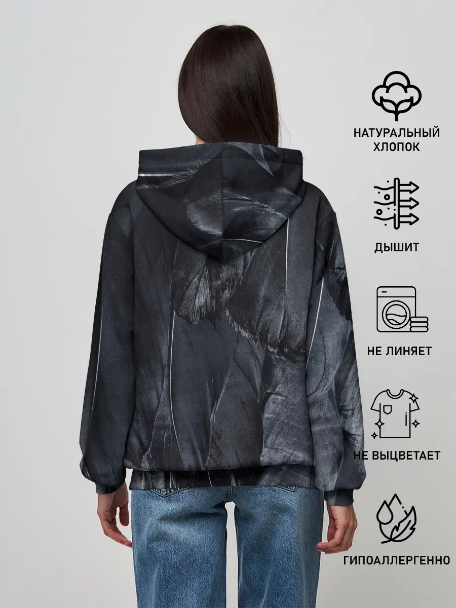 Женское худи / ВОРОНА