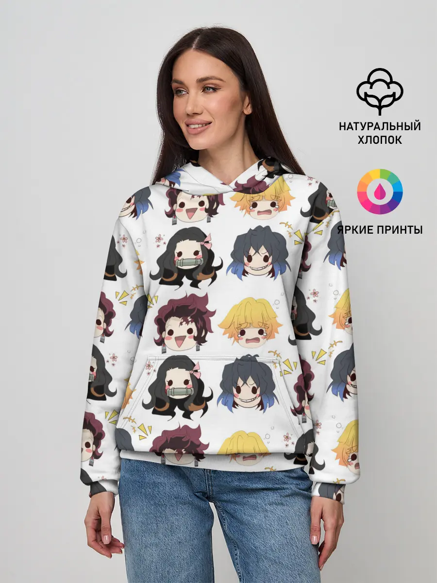 Женское худи / Клинок, рассекающий демонов