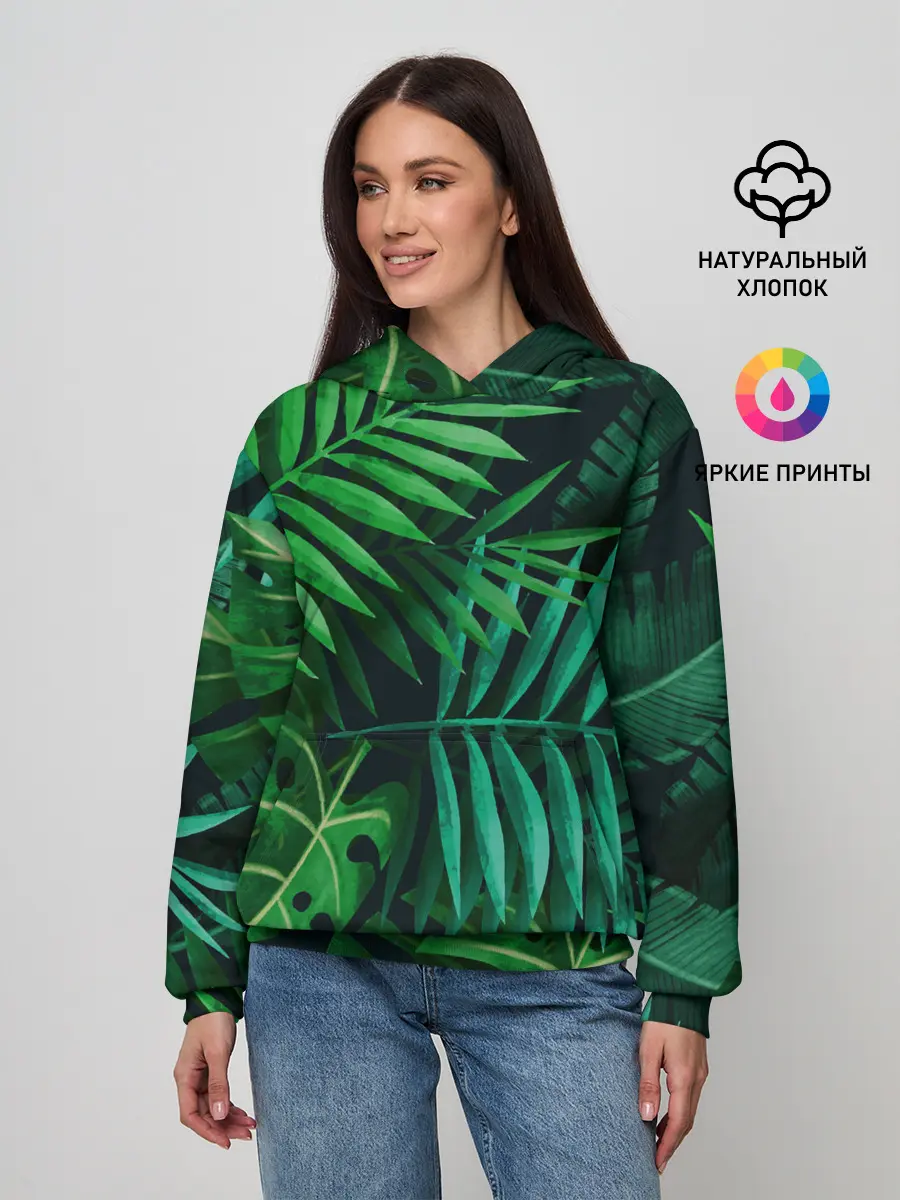 Женское худи / Сочные тропики