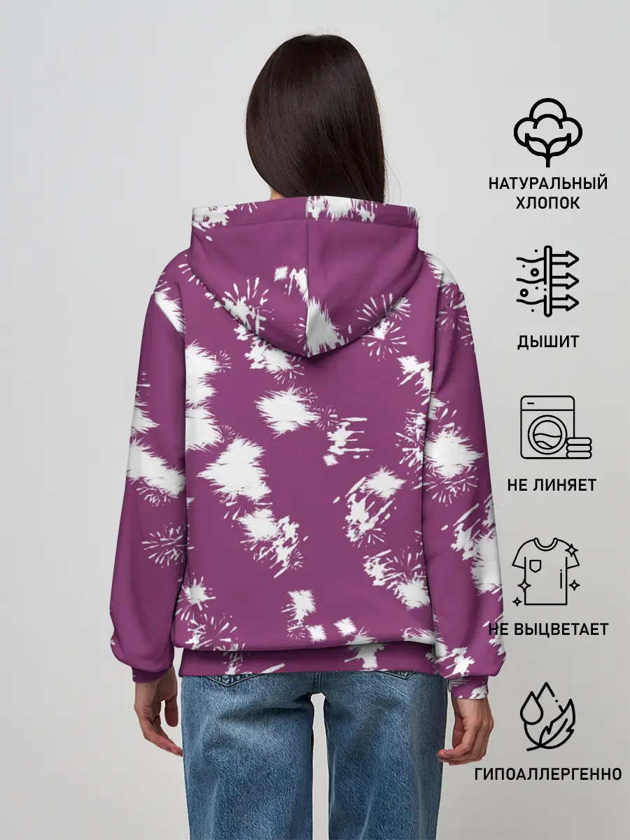 Женское худи / Любовь кислород