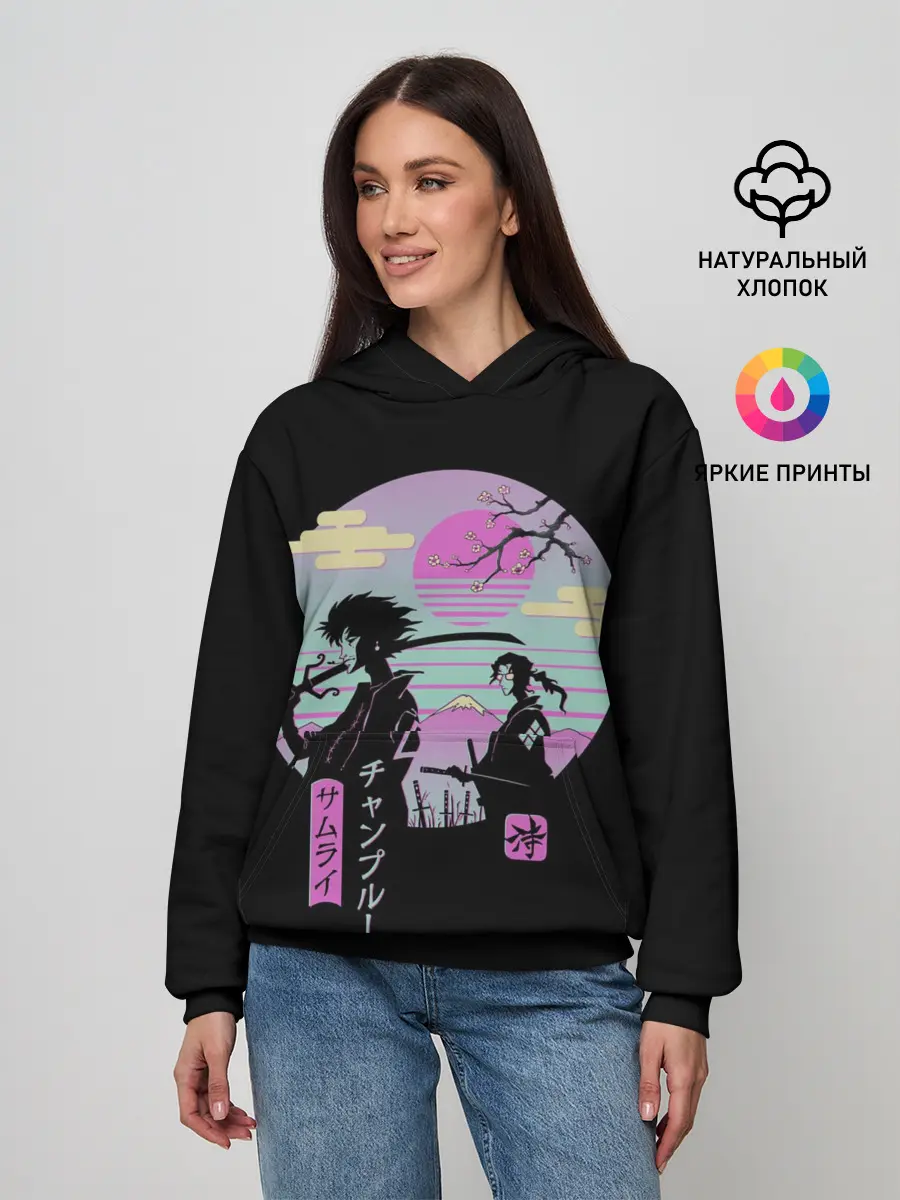Женское худи / Samurai
