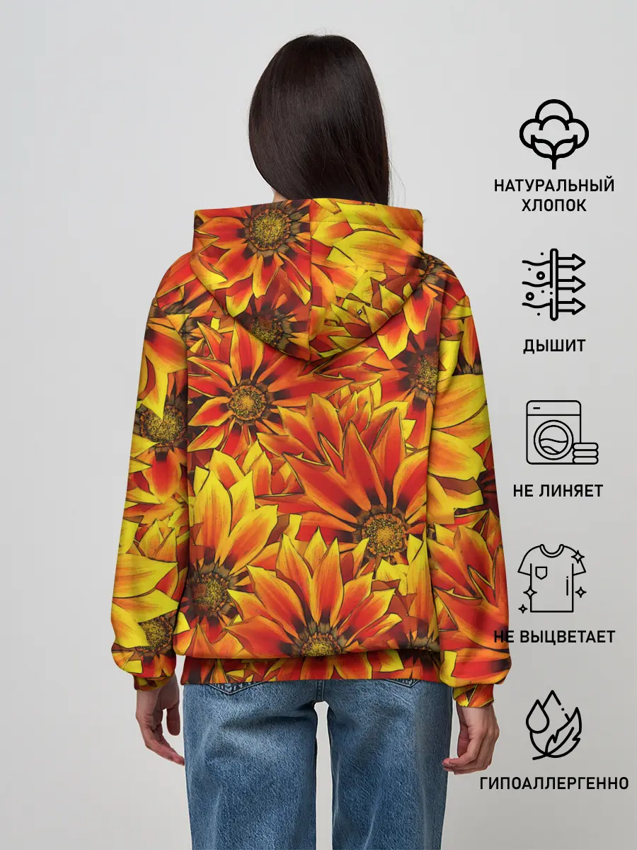 Женское худи / Цветы