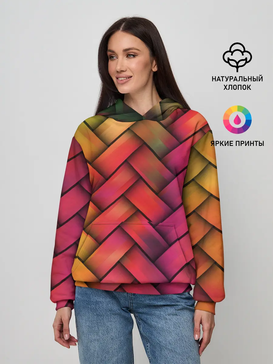 Женское худи / Сплетение