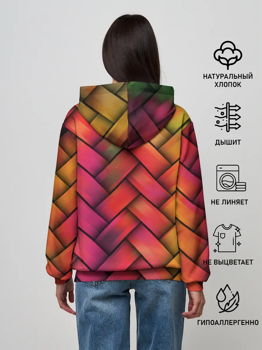 Женское худи / Сплетение