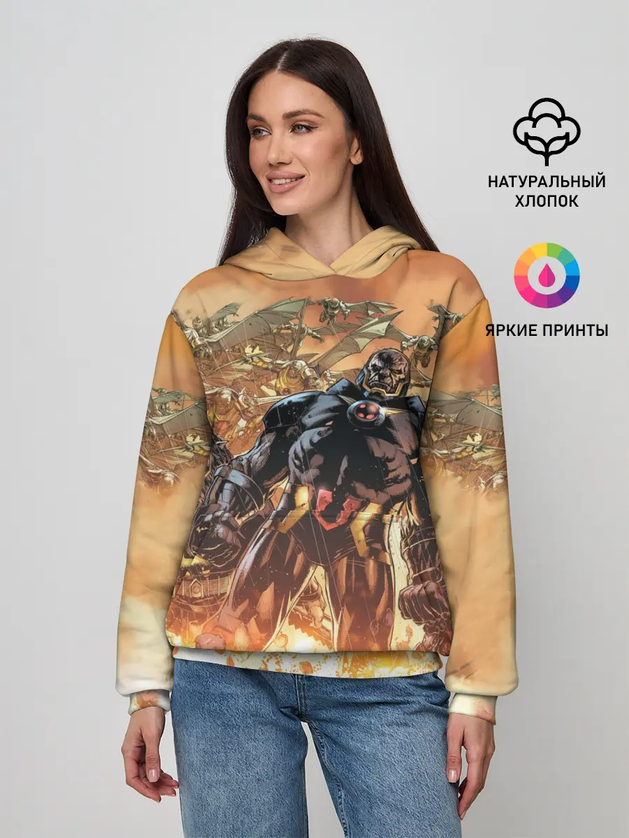 Женское худи / Дарксайд и парадемоны