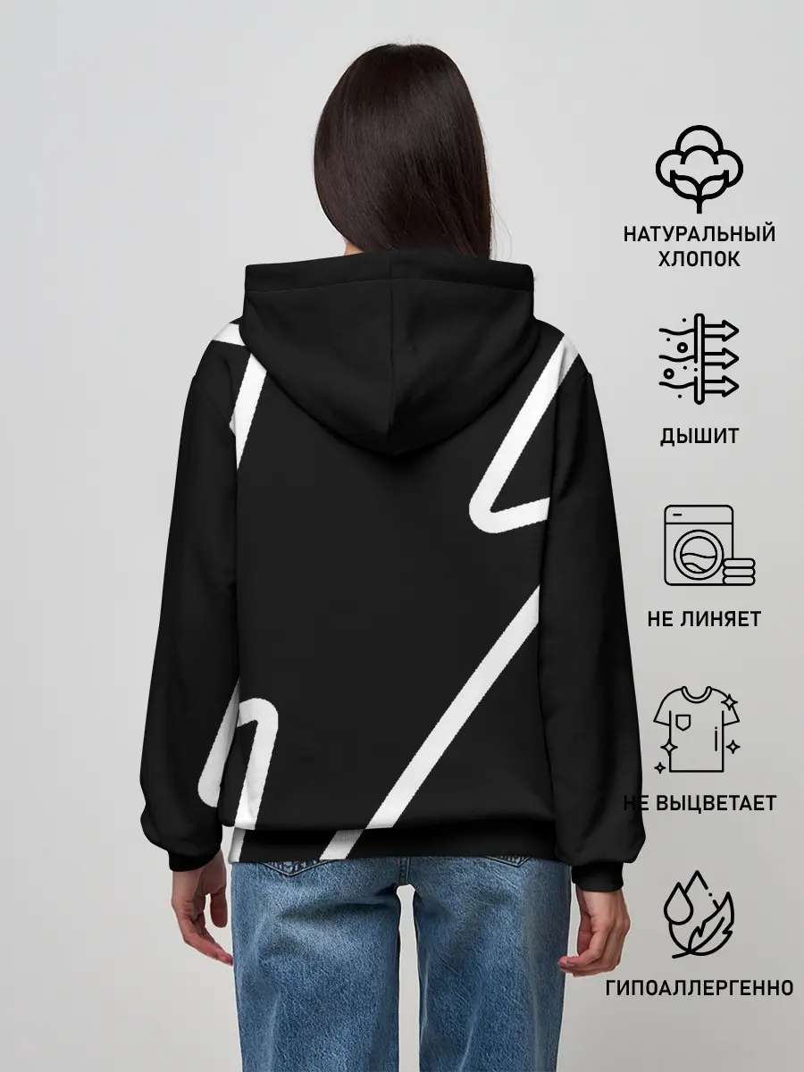 Женское худи / Stand out red