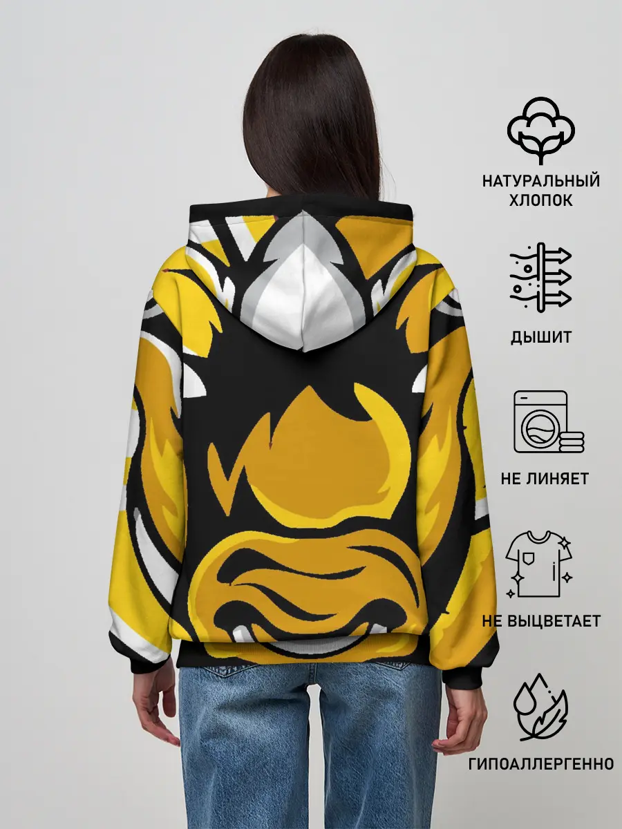 Женское худи / Yellow Asia