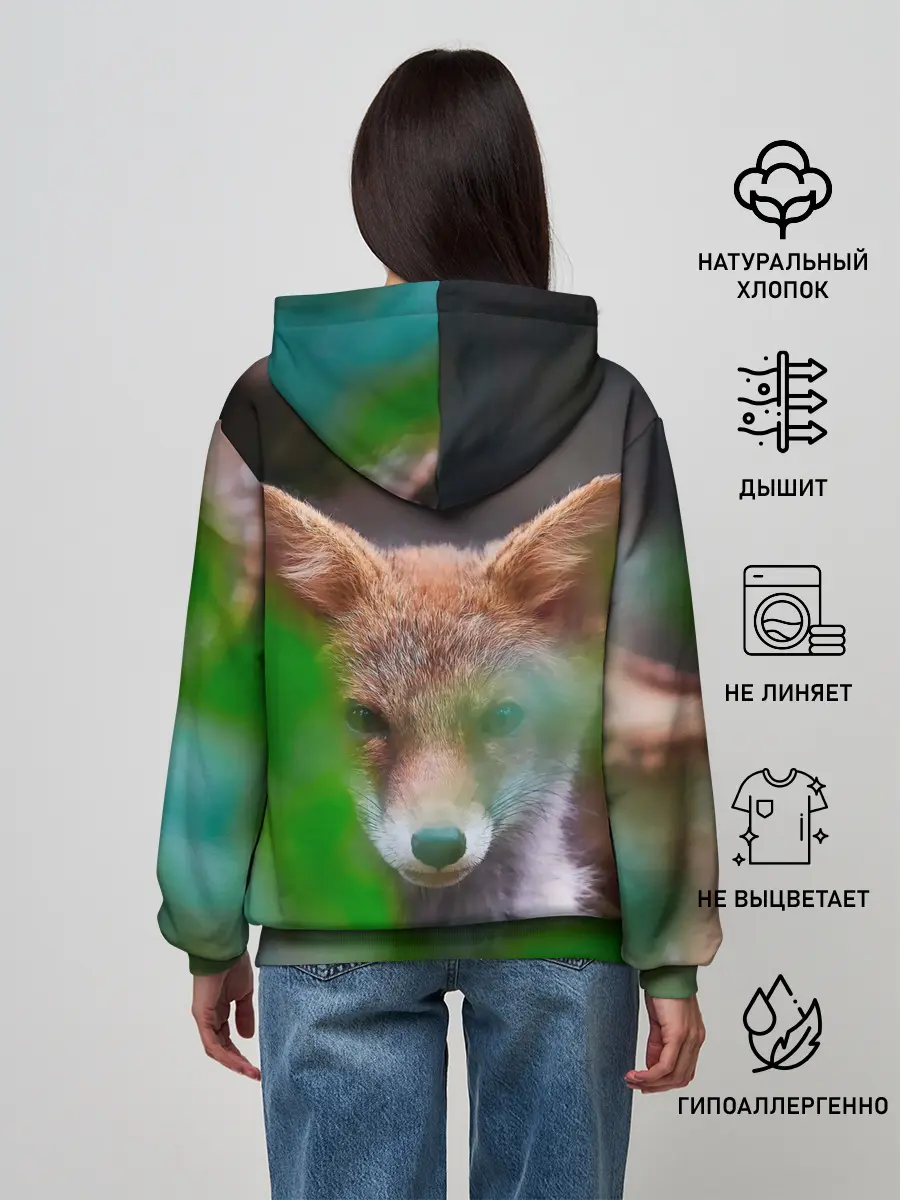 Женское худи / Лисичка
