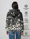 Женское худи / Абстракция