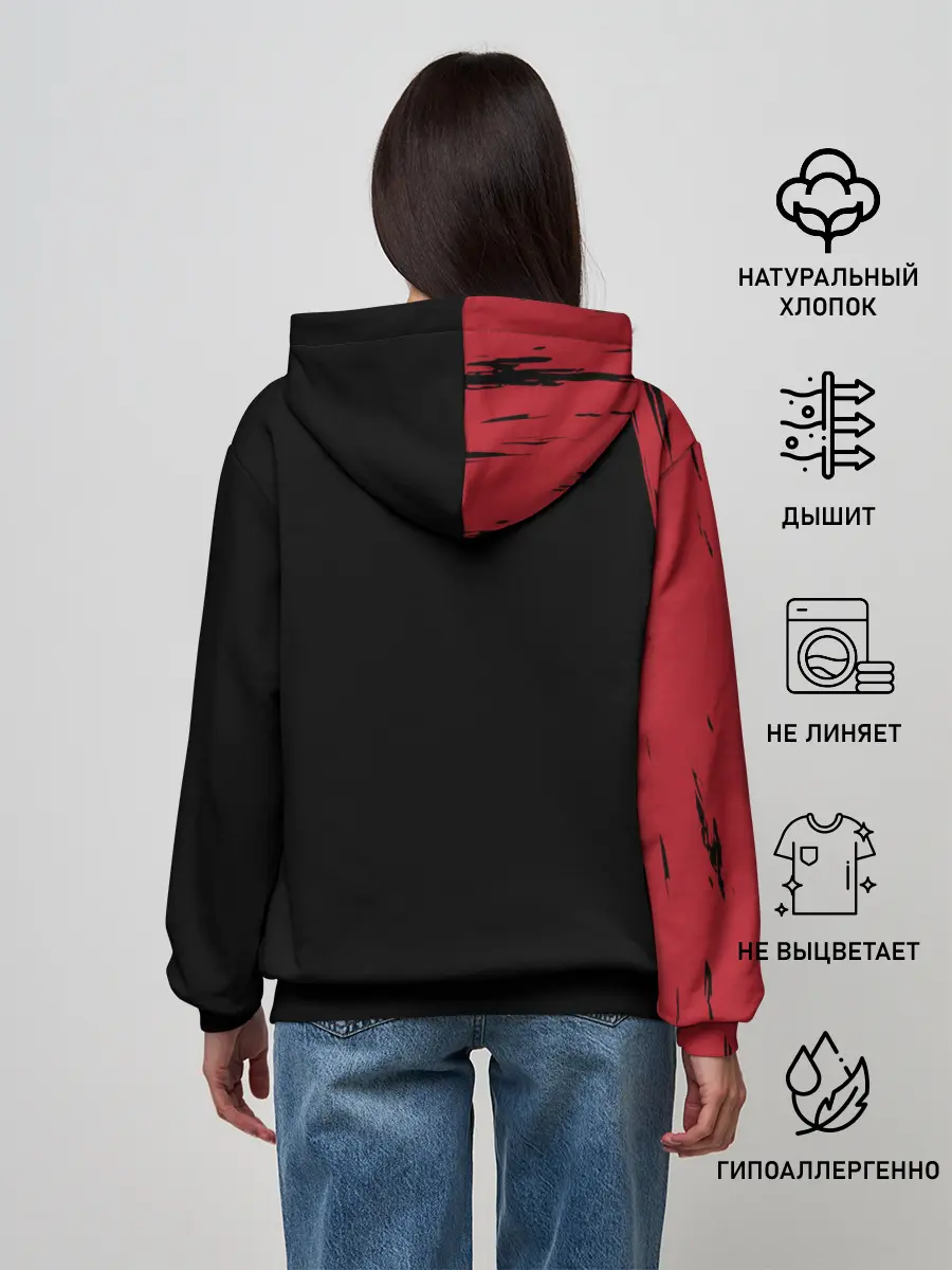 Женское худи / Брутальный Кратос | GOW