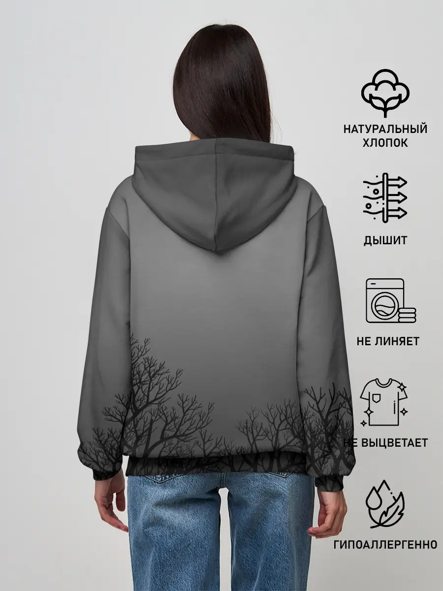 Женское худи / СИРЕНОГОЛОВЫЙ