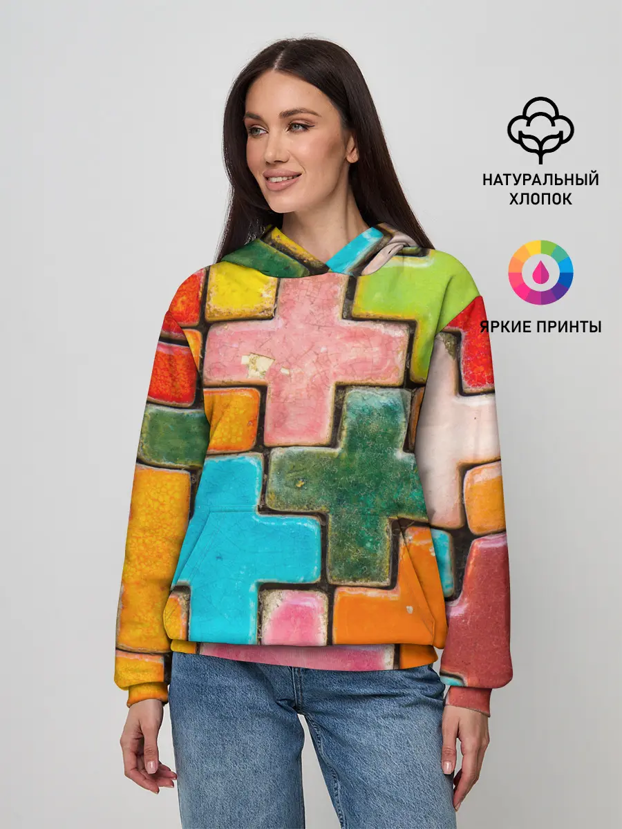 Женское худи / Крестик