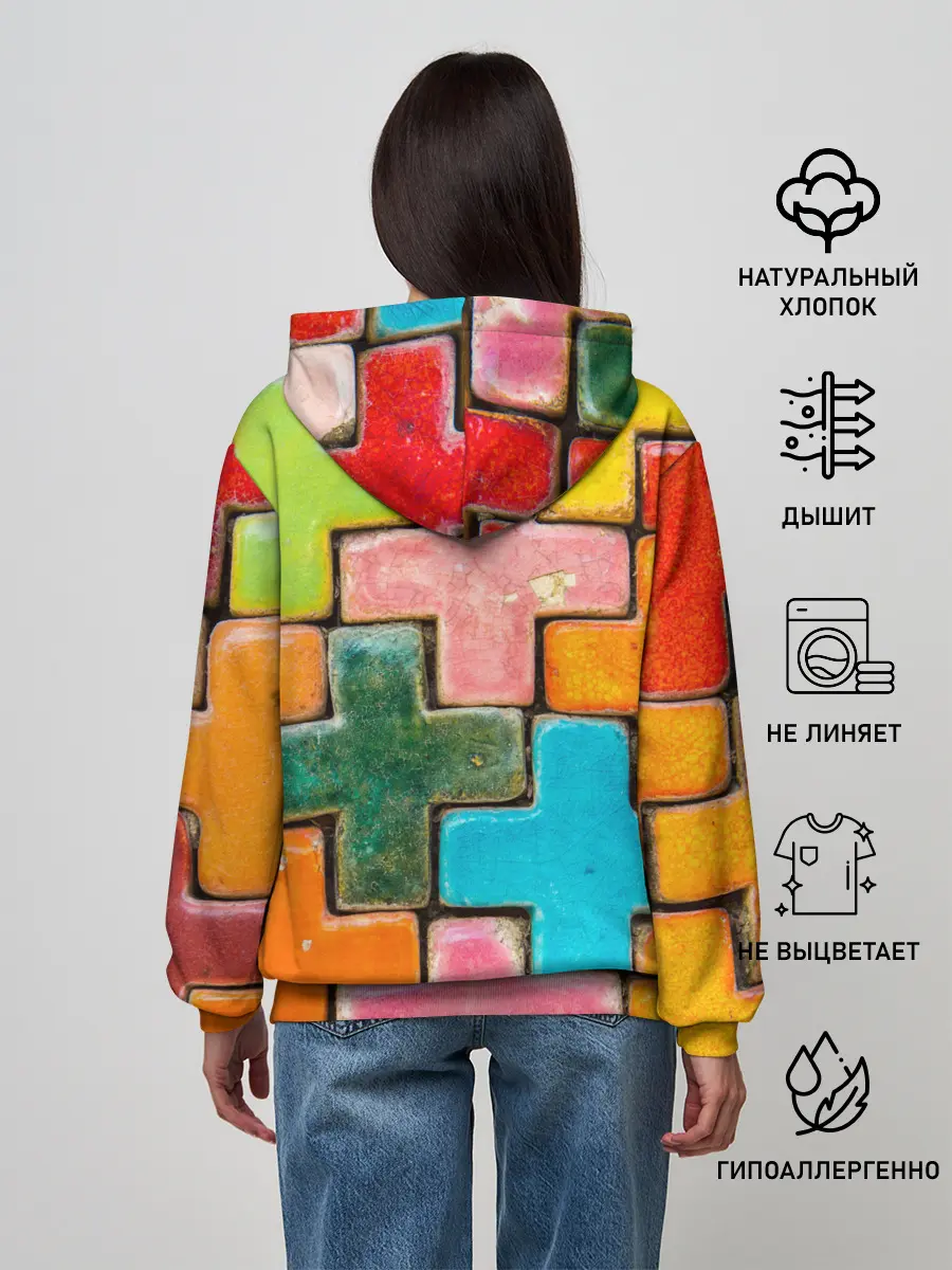 Женское худи / Крестик