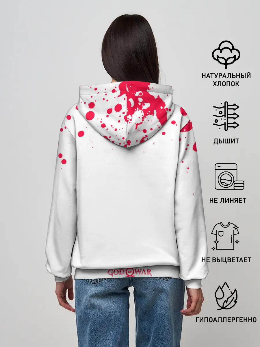 Женское худи / Young Kratos