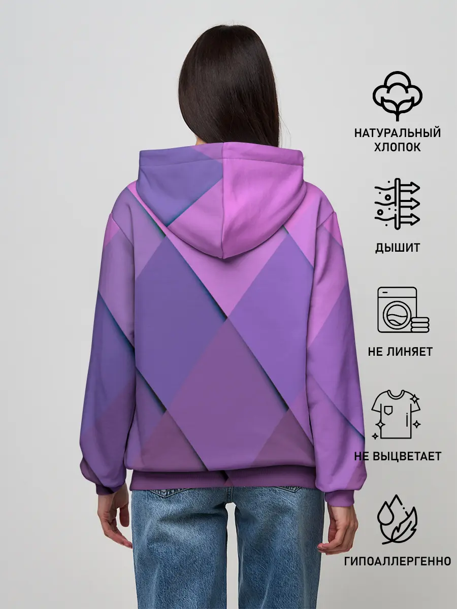 Женское худи / Спортивный ромб