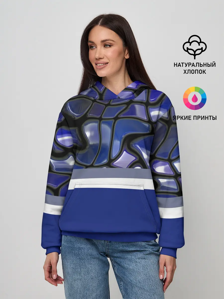 Женское худи / Мозаика