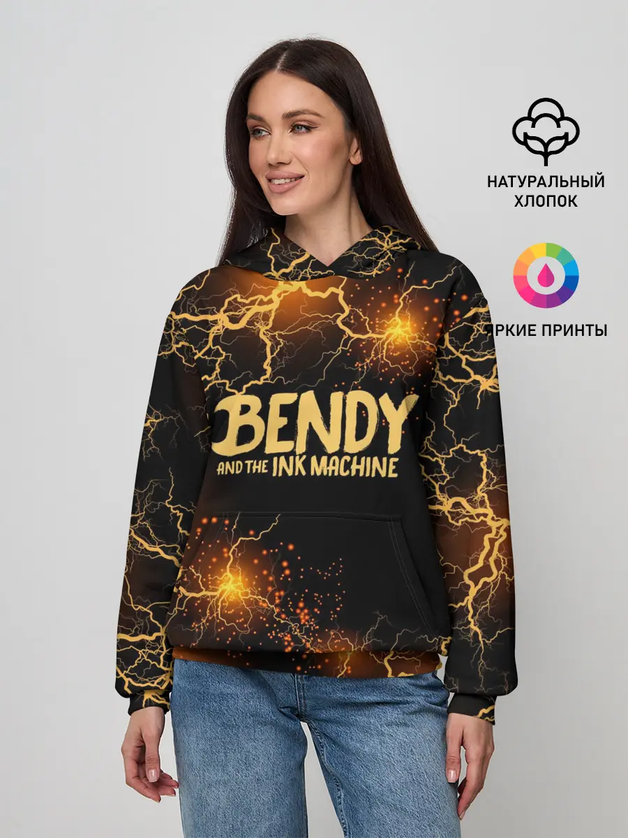Женское худи / BENDY LOGO