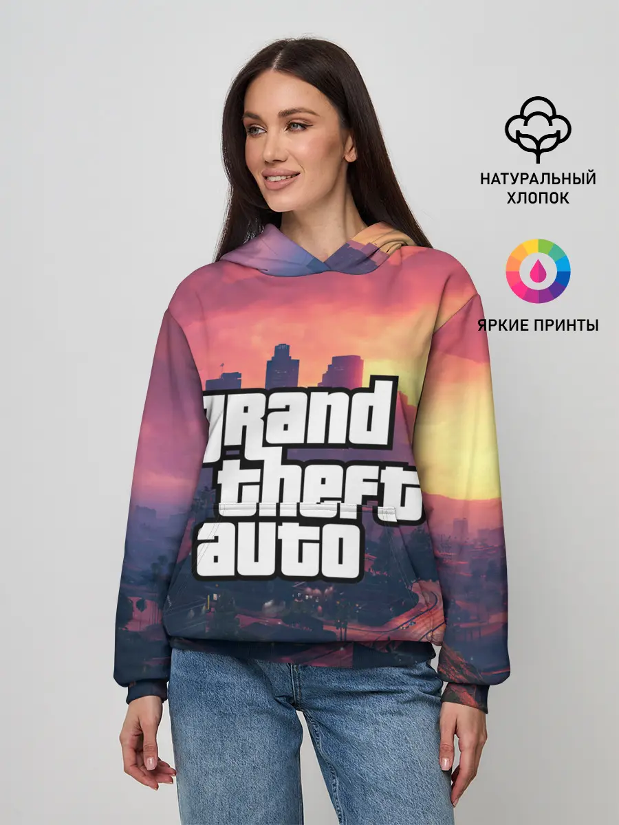 Женское худи / Los Santos | GTA