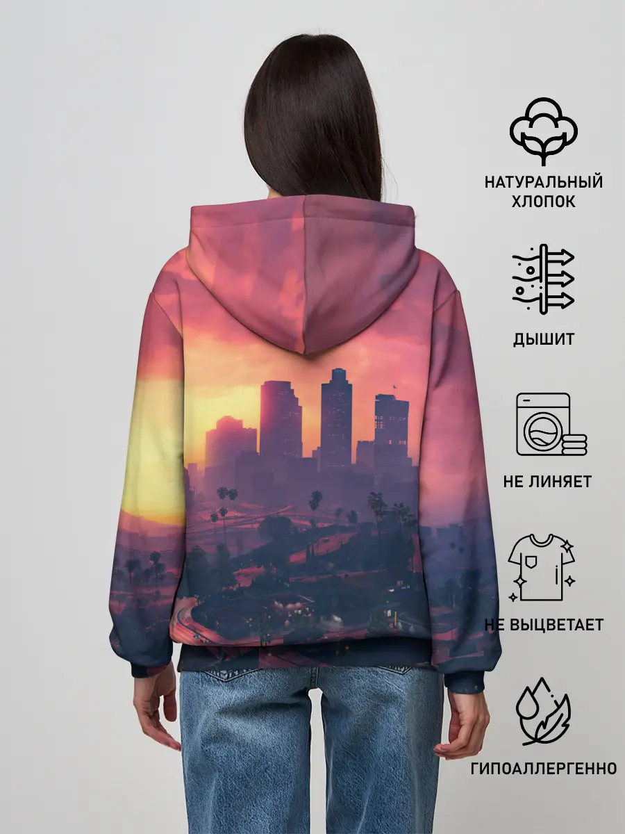 Женское худи / Los Santos | GTA