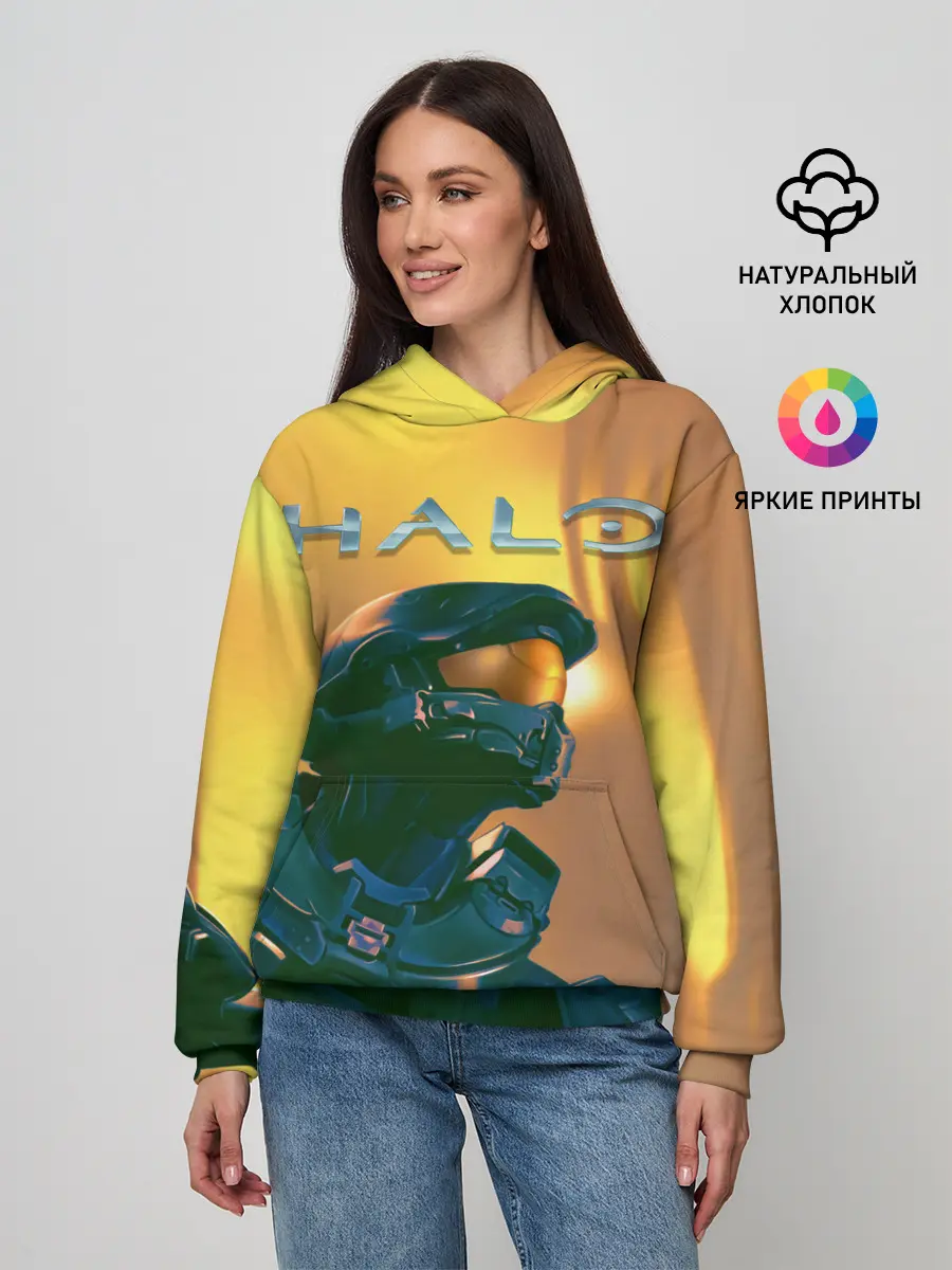 Женское худи / Мастер Чиф | Halo
