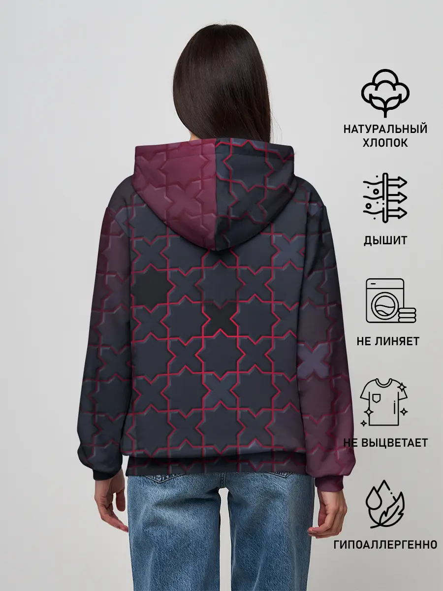 Женское худи / Геометрический вальс