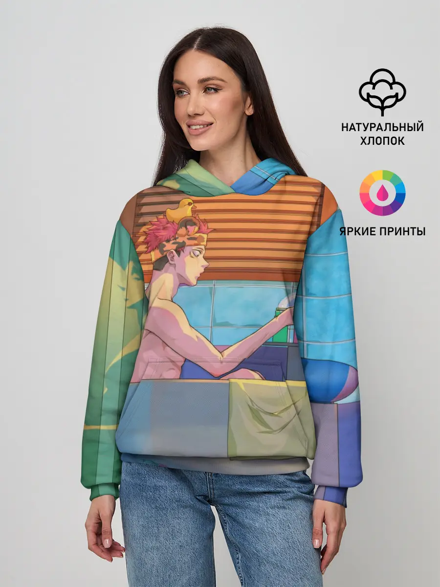 Женское худи / Магическая Битва