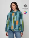 Женское худи / Абстракция в стиле модерн